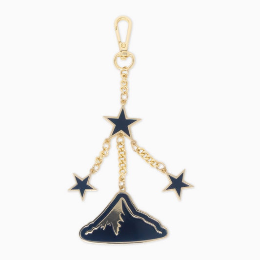 Mountains & Stars Enamel Bag Charm