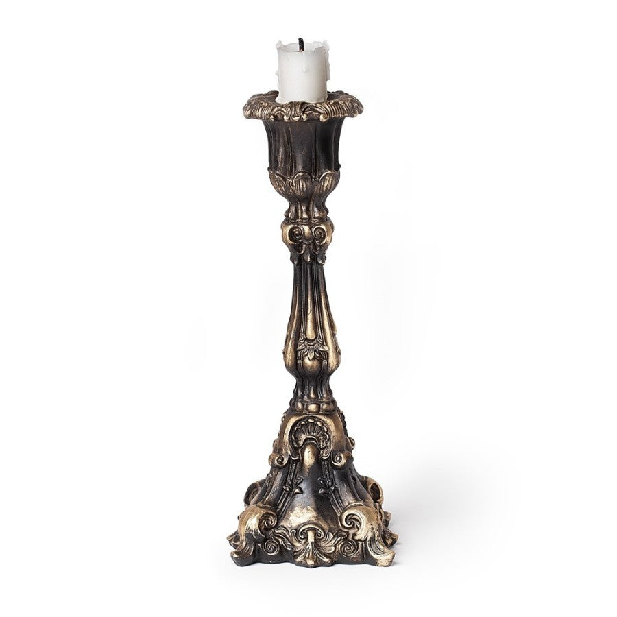 Baroque Candlestick (Antique Gold)