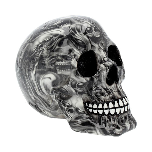 Screaming Soul Skull Print Figurine