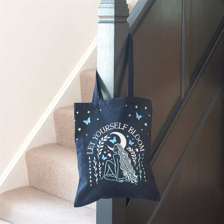 Blue Moon Goddess Tote Bag