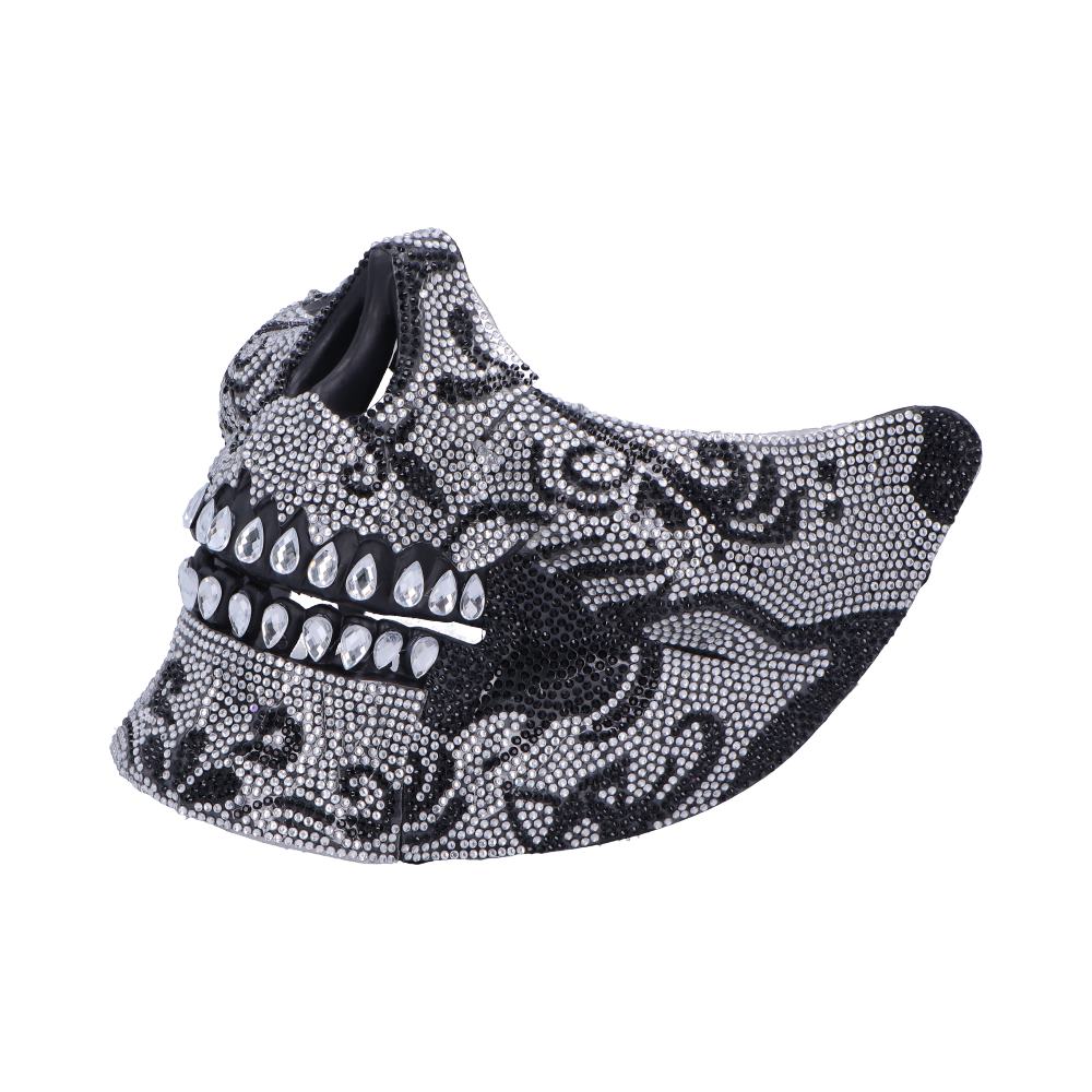 Jewelled Masquerade Mask (Silver)