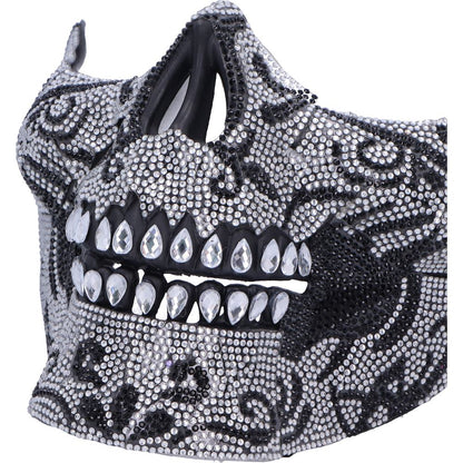 Jewelled Masquerade Mask (Silver)