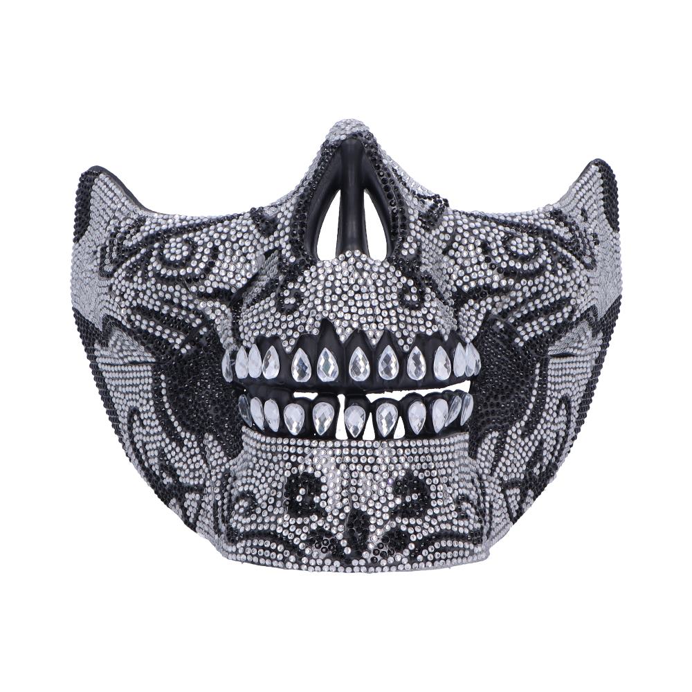Jewelled Masquerade Mask (Silver)