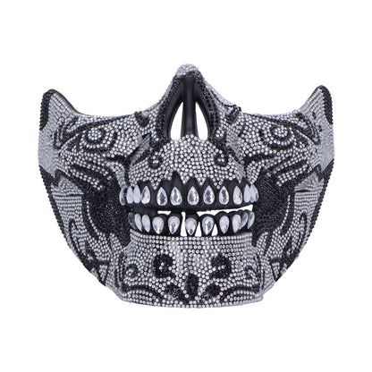 Jewelled Masquerade Mask (Silver)
