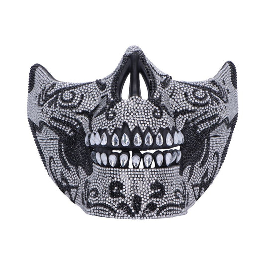 Jewelled Masquerade Mask (Silver)