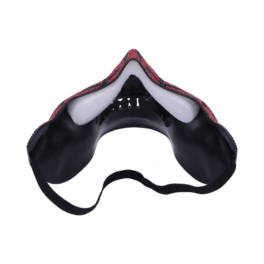 Jewelled Masquerade Mask (Red)