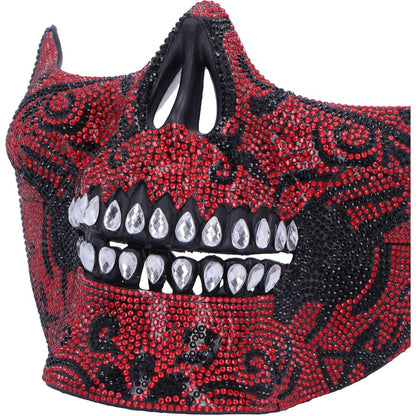 Jewelled Masquerade Mask (Red)