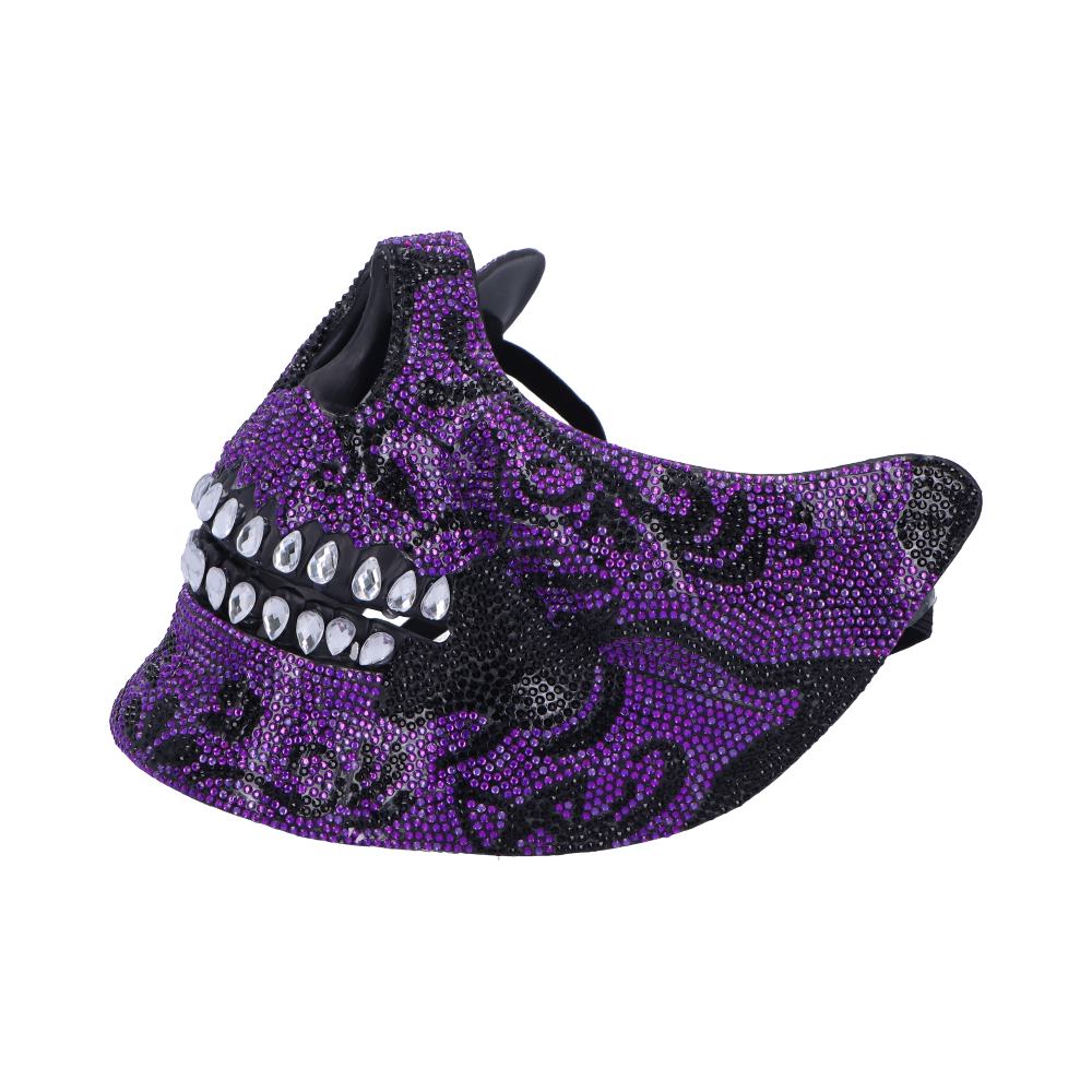 Jewelled Masquerade Mask (Purple)