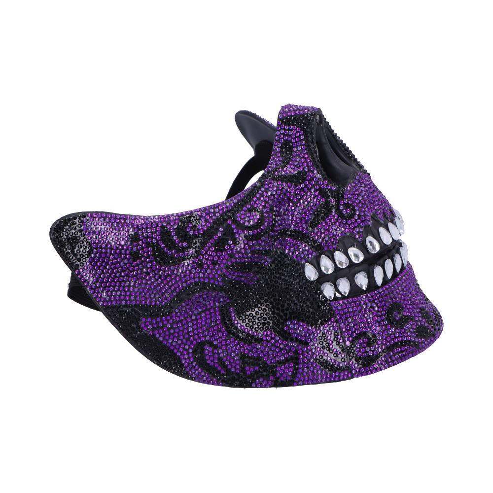 Jewelled Masquerade Mask (Purple)