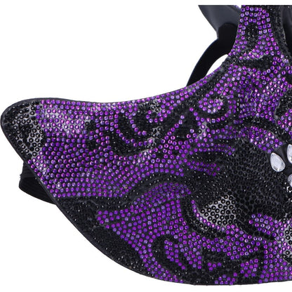 Jewelled Masquerade Mask (Purple)