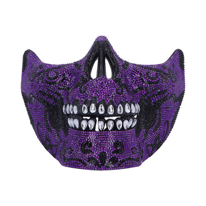 Jewelled Masquerade Mask (Purple)