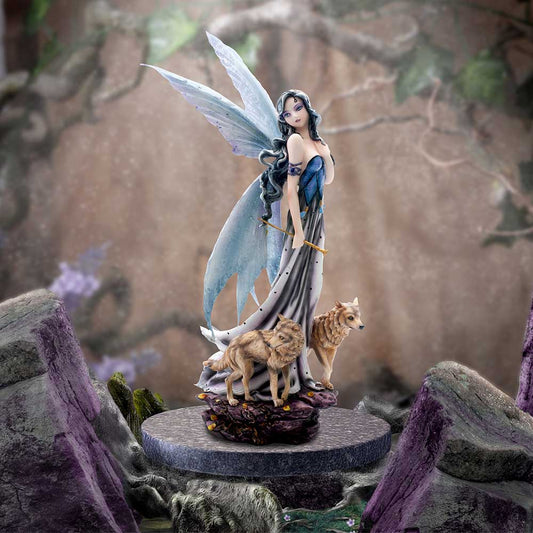 Lina (Small) Fairy & Wolf Companions Figurine