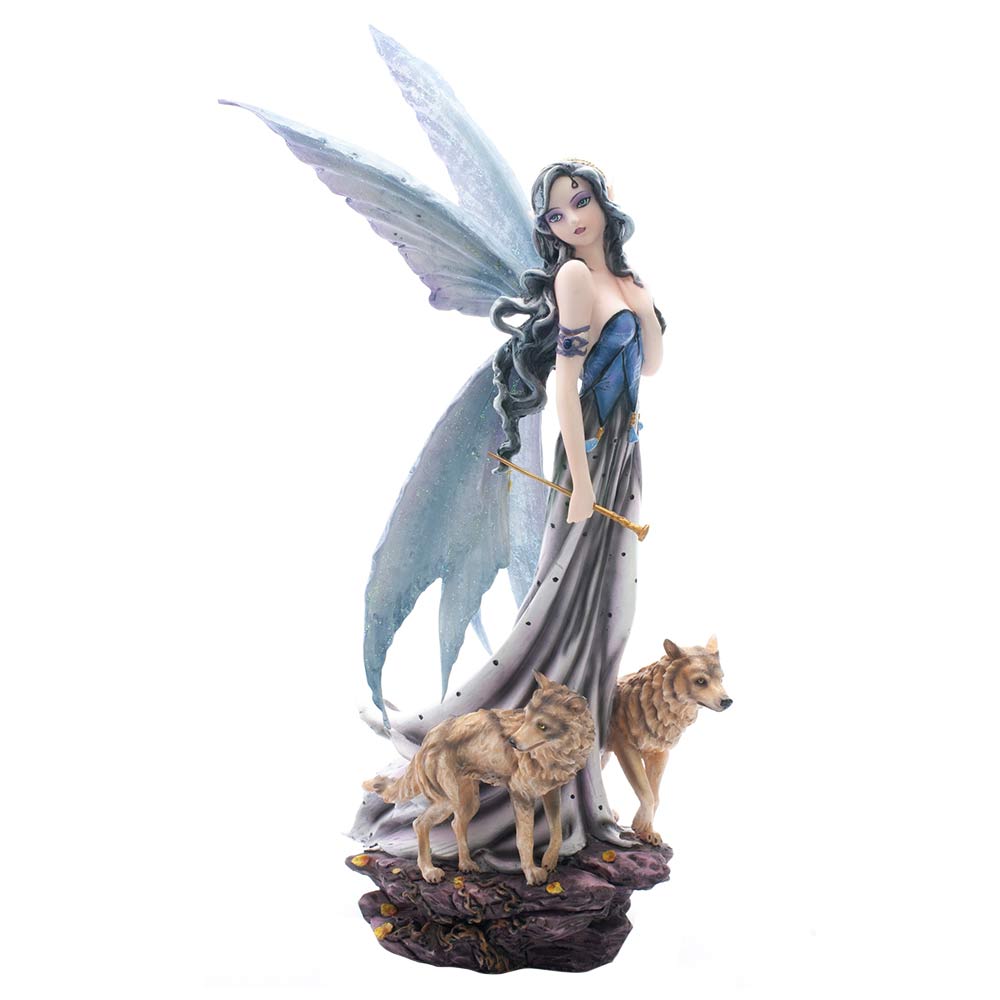 Lina (Small) Fairy & Wolf Companions Figurine