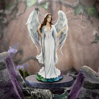 Light of the Moon Angel Figurine