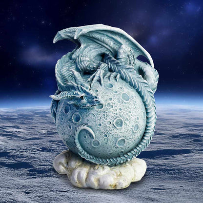 The Lunarian Planet Dragon Figurine (Moon)