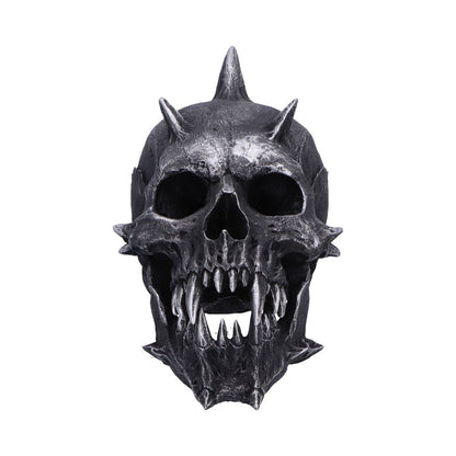 Iron Fang Spike Skull Figurine
