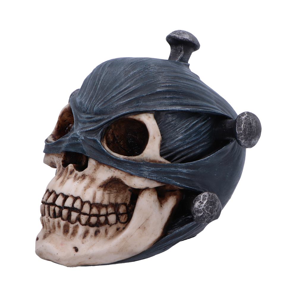 Penance of Iron Gothic Skull Figurine