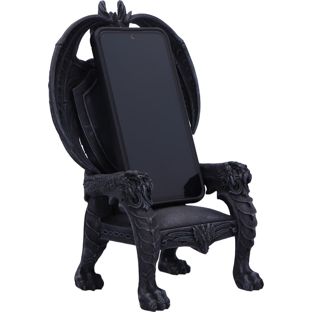 Ironscale Dragon Throne Phone Holder