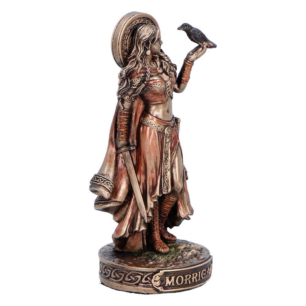 Morrigan and Crow Mini Figurine