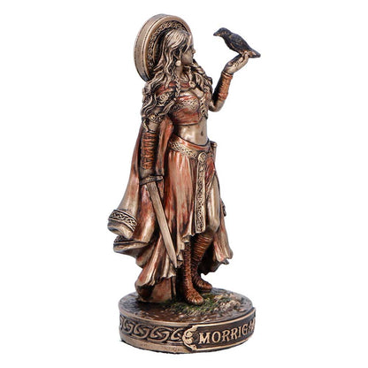 Morrigan and Crow Mini Figurine