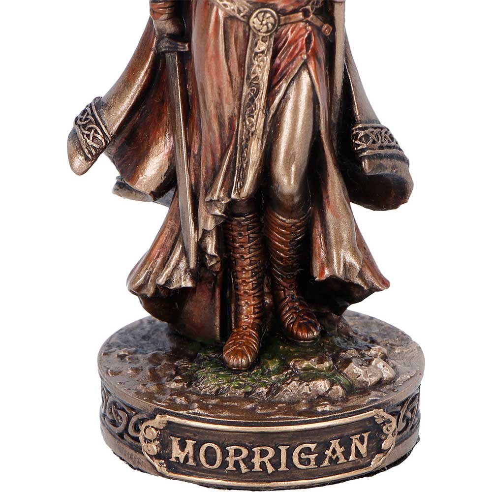 Morrigan and Crow Mini Figurine