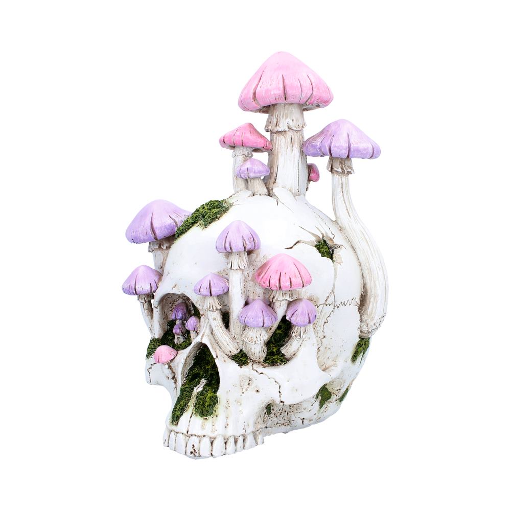 Sporebound Skull Figurine