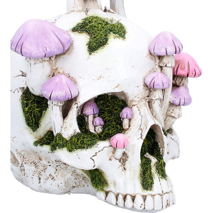 Sporebound Skull Figurine