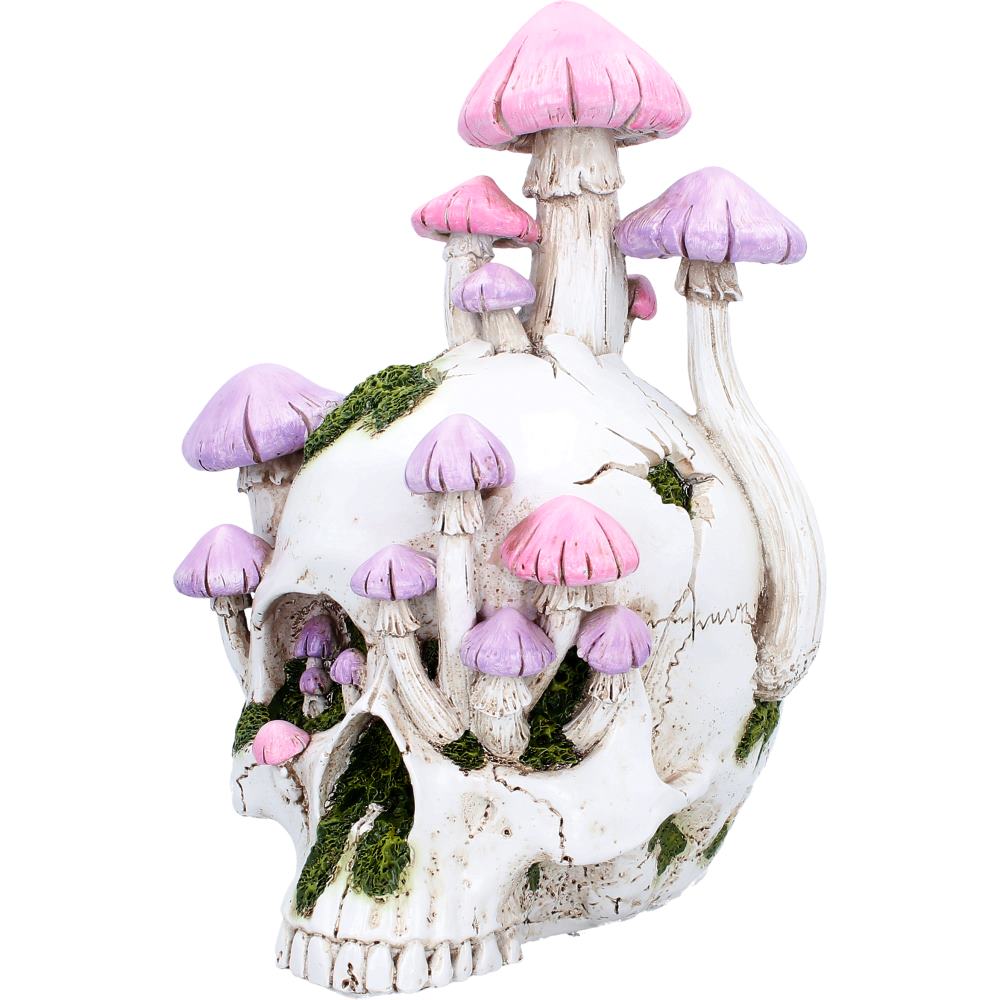 Sporebound Skull Figurine