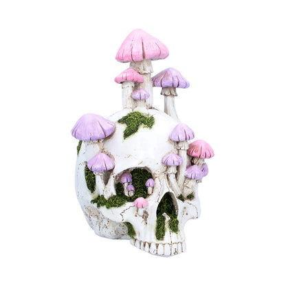Sporebound Skull Figurine