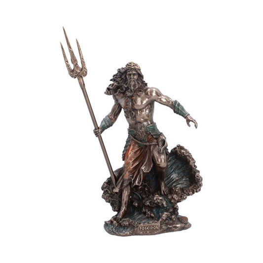 Poseidon Greek God of the Sea Figurine