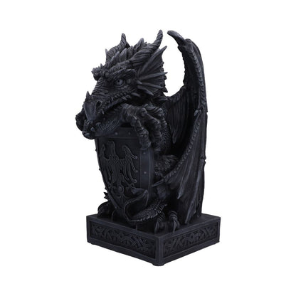 Ironshield Guardian Dragon Figurine