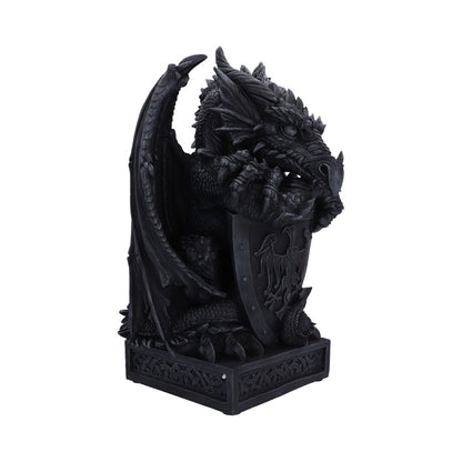 Ironshield Guardian Dragon Figurine