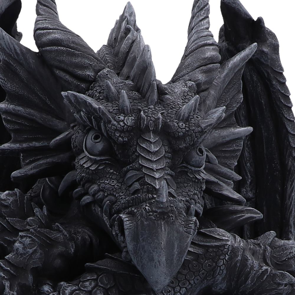 Ironshield Guardian Dragon Figurine