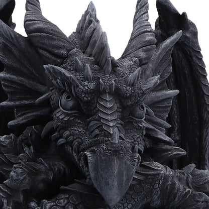 Ironshield Guardian Dragon Figurine