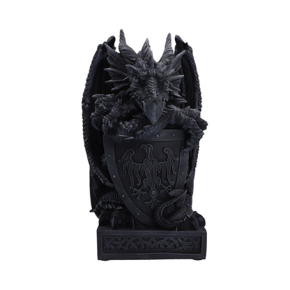 Ironshield Guardian Dragon Figurine