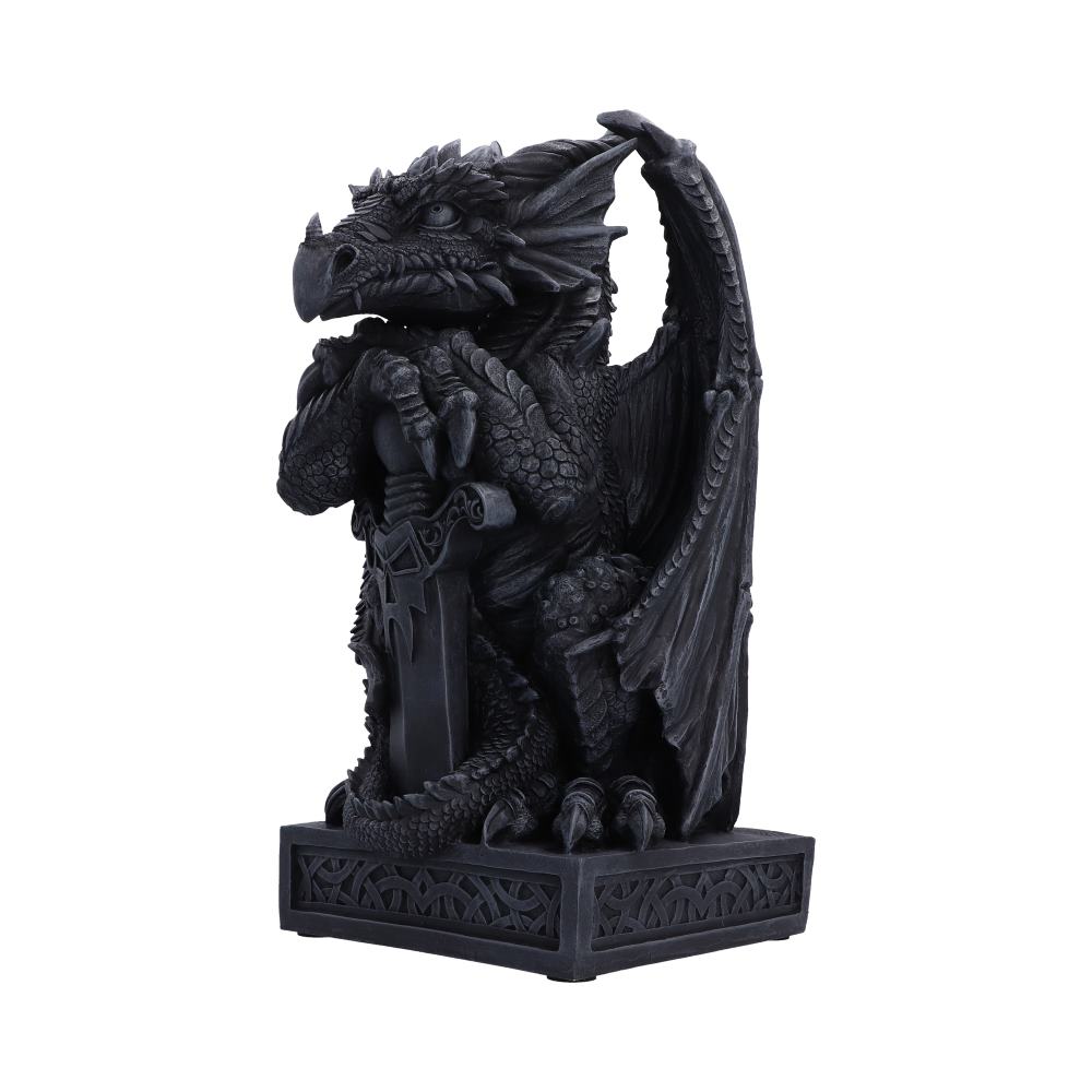 Ironblade Sentinel Dragon Figurine
