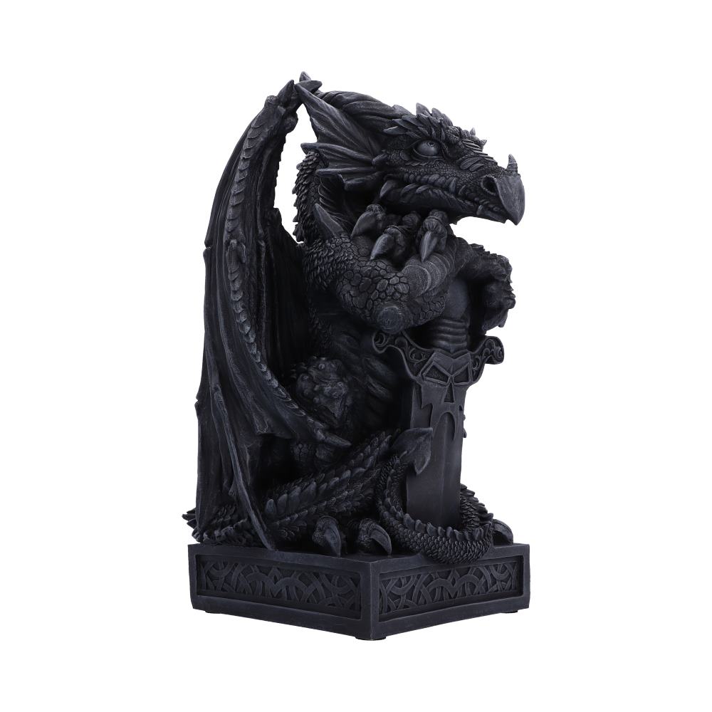 Ironblade Sentinel Dragon Figurine