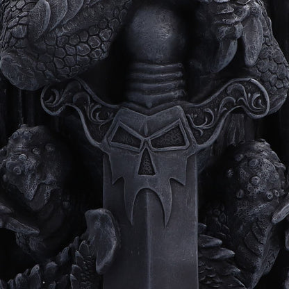 Ironblade Sentinel Dragon Figurine