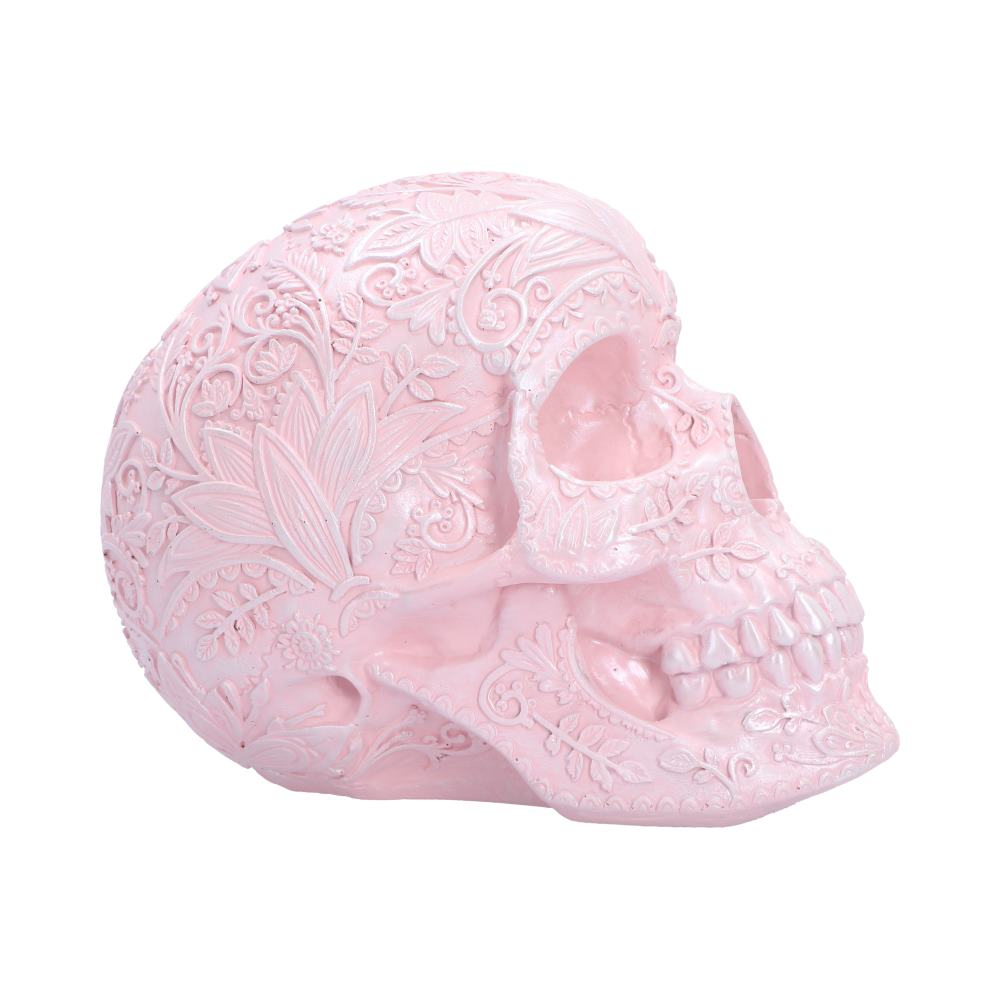 Eternal Bloom Skull Ornament