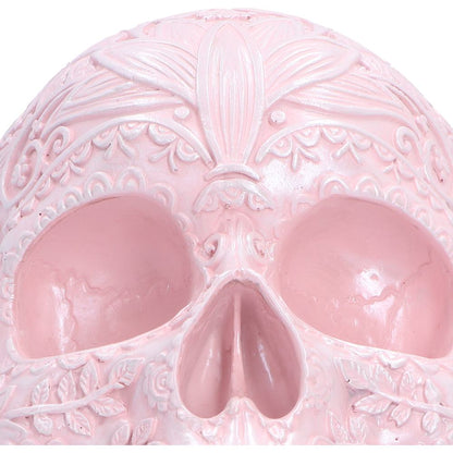 Eternal Bloom Skull Ornament