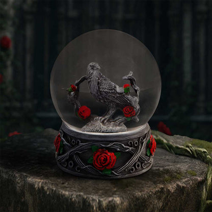 Twilight Bloom Snow Globe