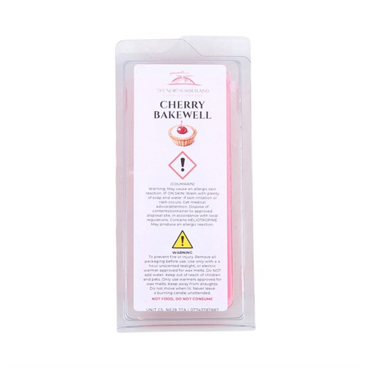 Cherry Bakewell 50g Wax Melt Snap Bar