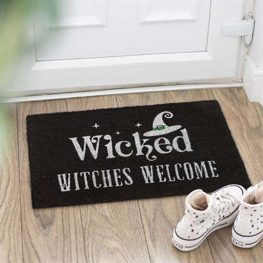 Wicked Witches Welcome Doormat