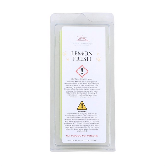 Lemon Fresh 50g Wax Melt Snap Bar