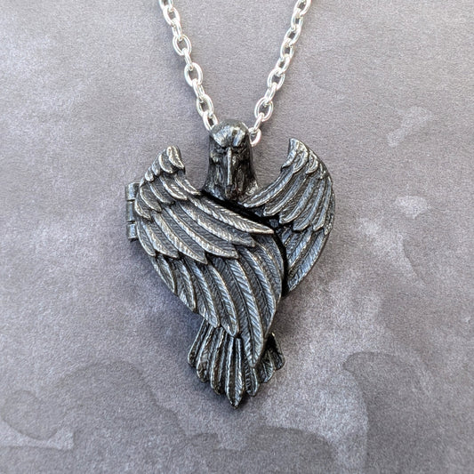 The Augurium Raven Locket