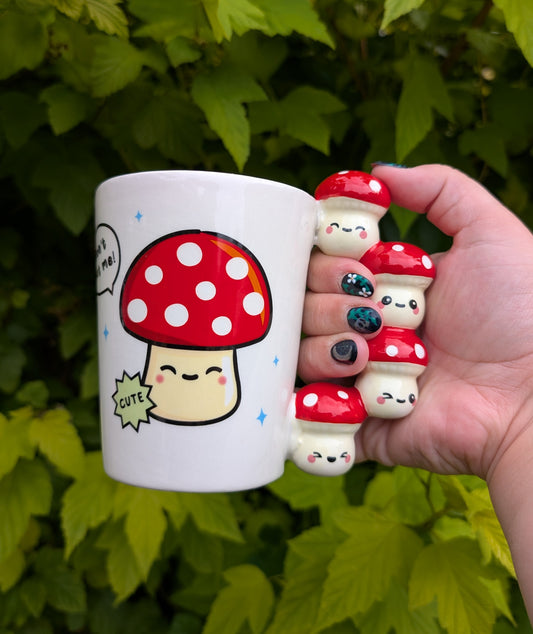 Mushroom Handle Mug