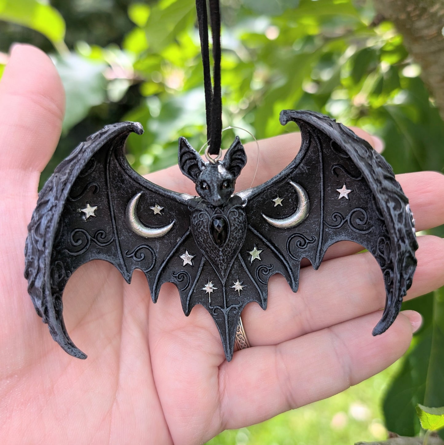 Lunar Wing Hanging Bat Ornament