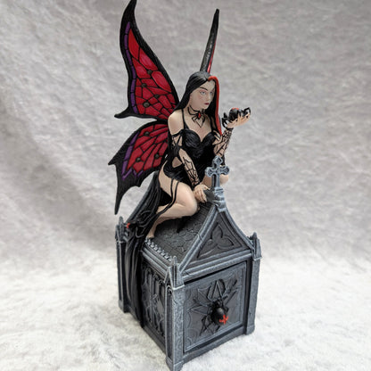 Anne Stokes Aracnafaria Trinket Box