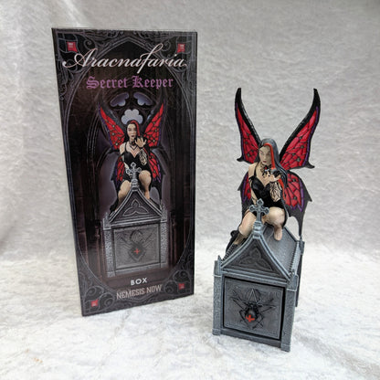 Anne Stokes Aracnafaria Trinket Box