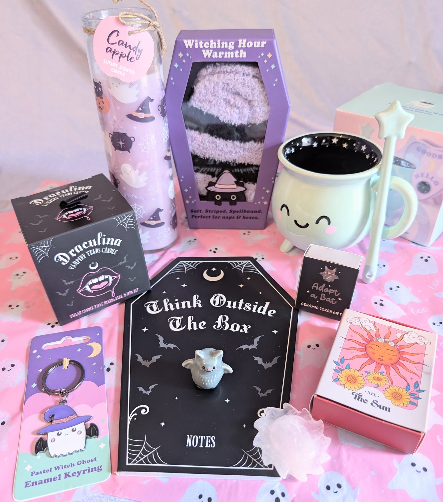 Cute & Spooky Pastel Witch Gift Bundle